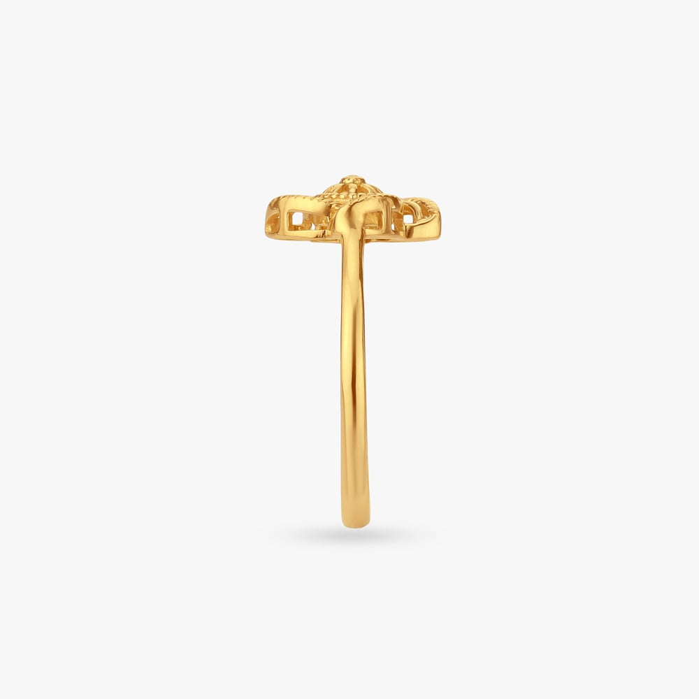 Pinwheel Grace Gold Ring,,hi-res image number null