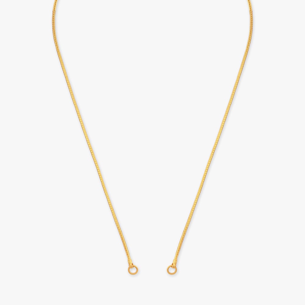 

Power Edge Gold Chain for Men