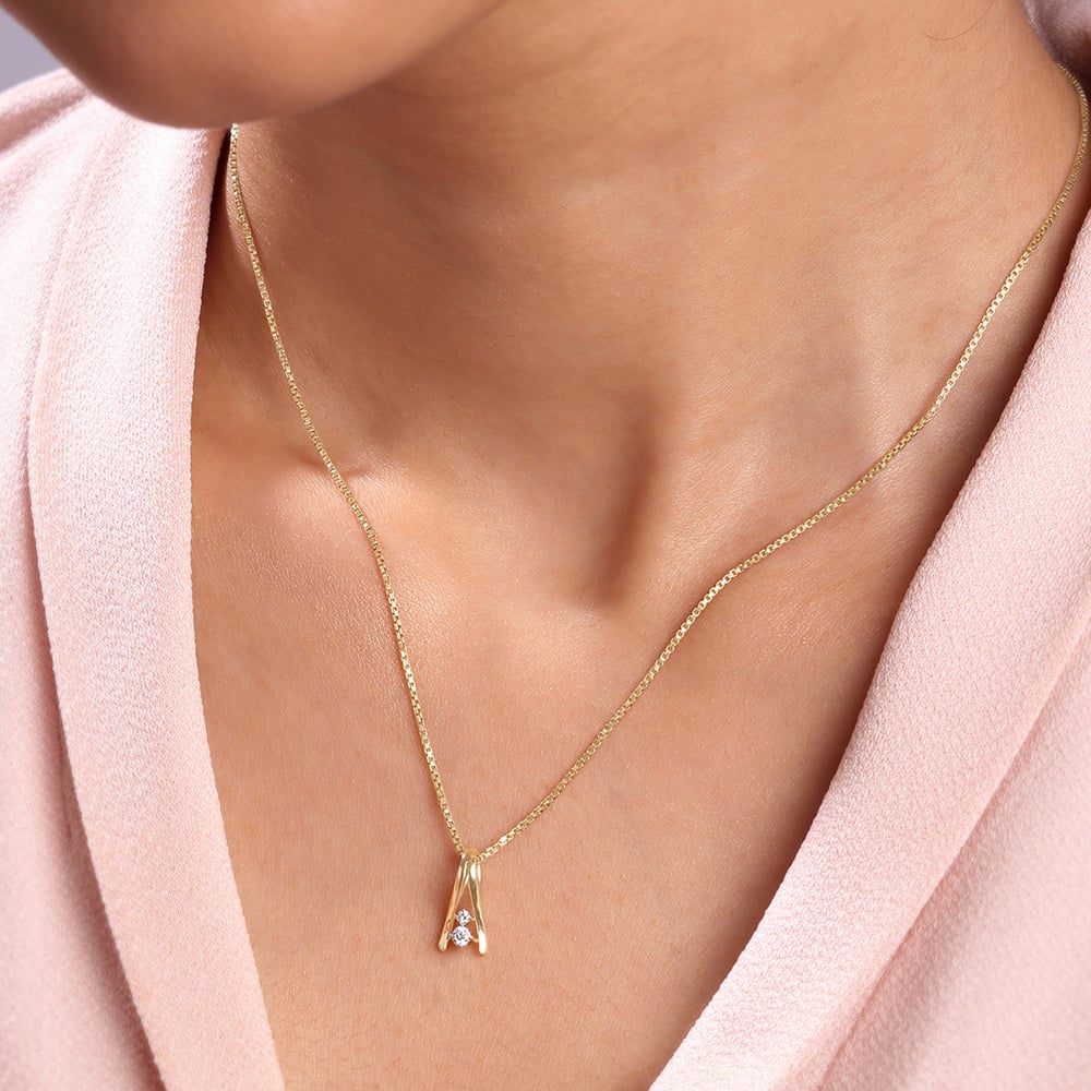 Sassy Beam Diamond Pendant,,hi-res image number null