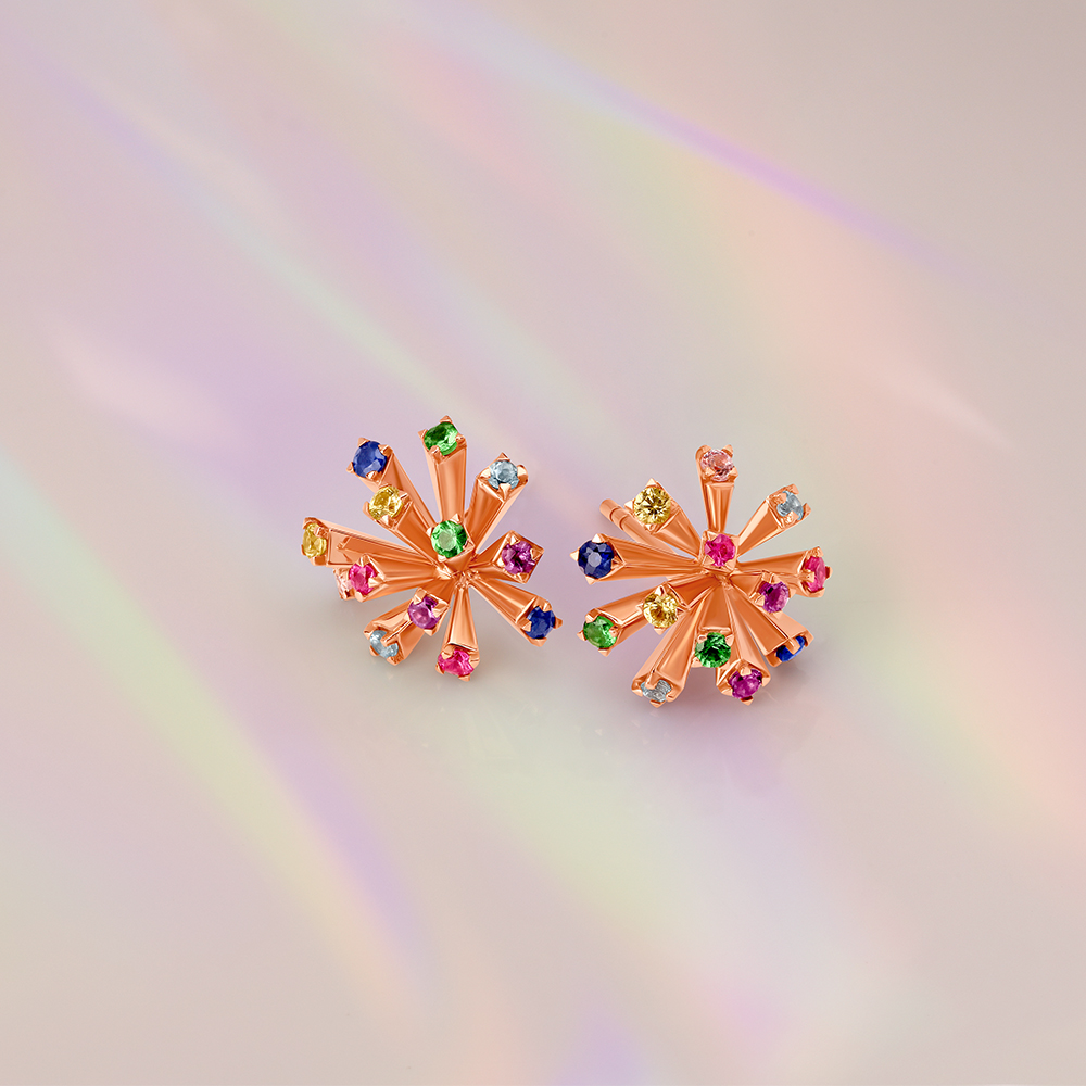 The Rainbow Hue Earrings