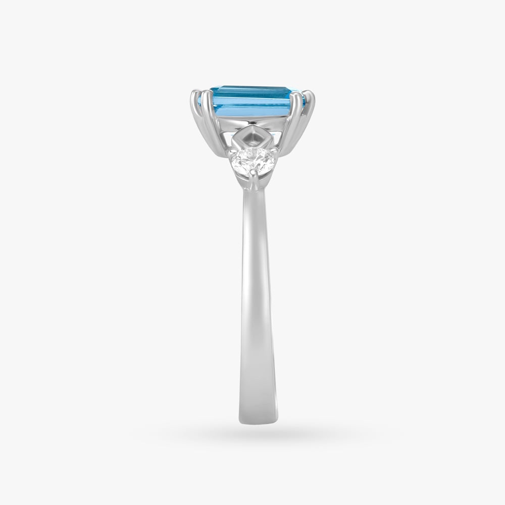 Serene Topaz and Diamond Ring,,hi-res image number null