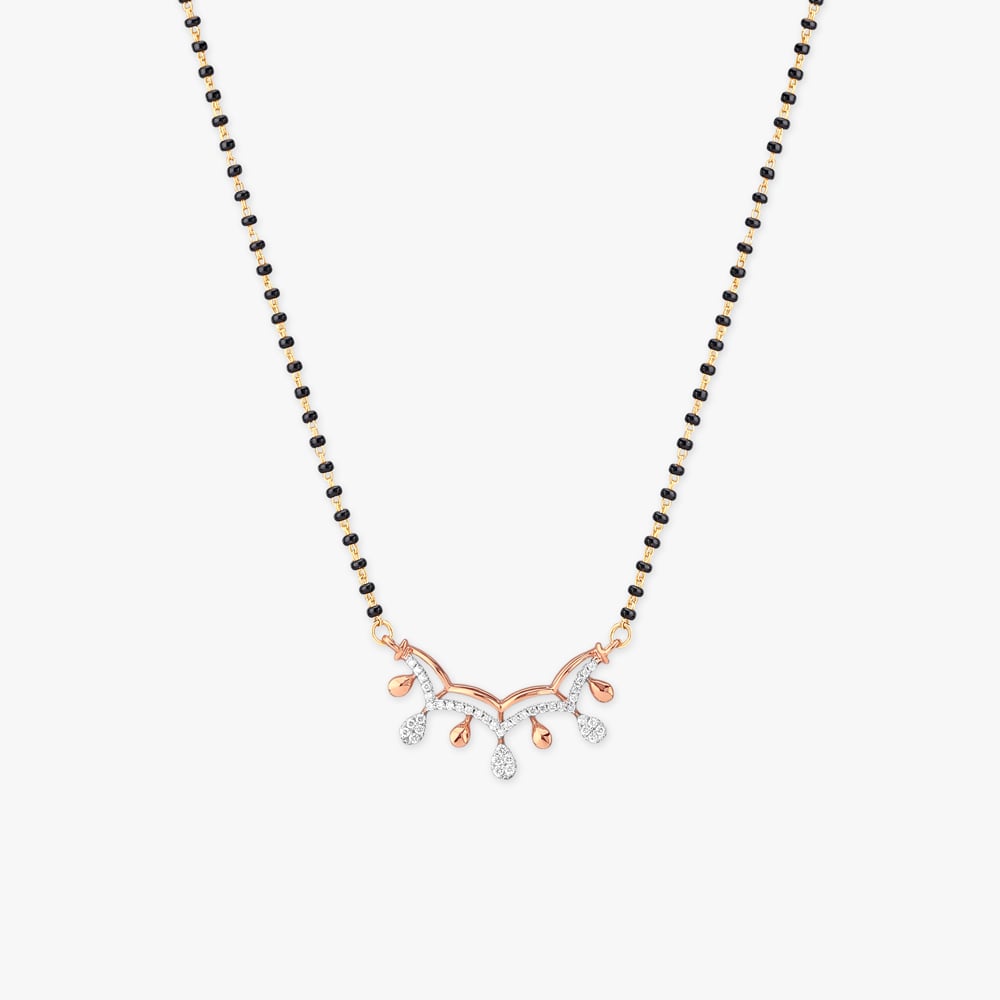 Sparkle Vow Diamond Mangalsutra,,hi-res image number null