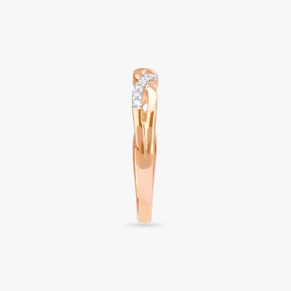 Woven Sparkle Diamond Ring,,hi-res image number null