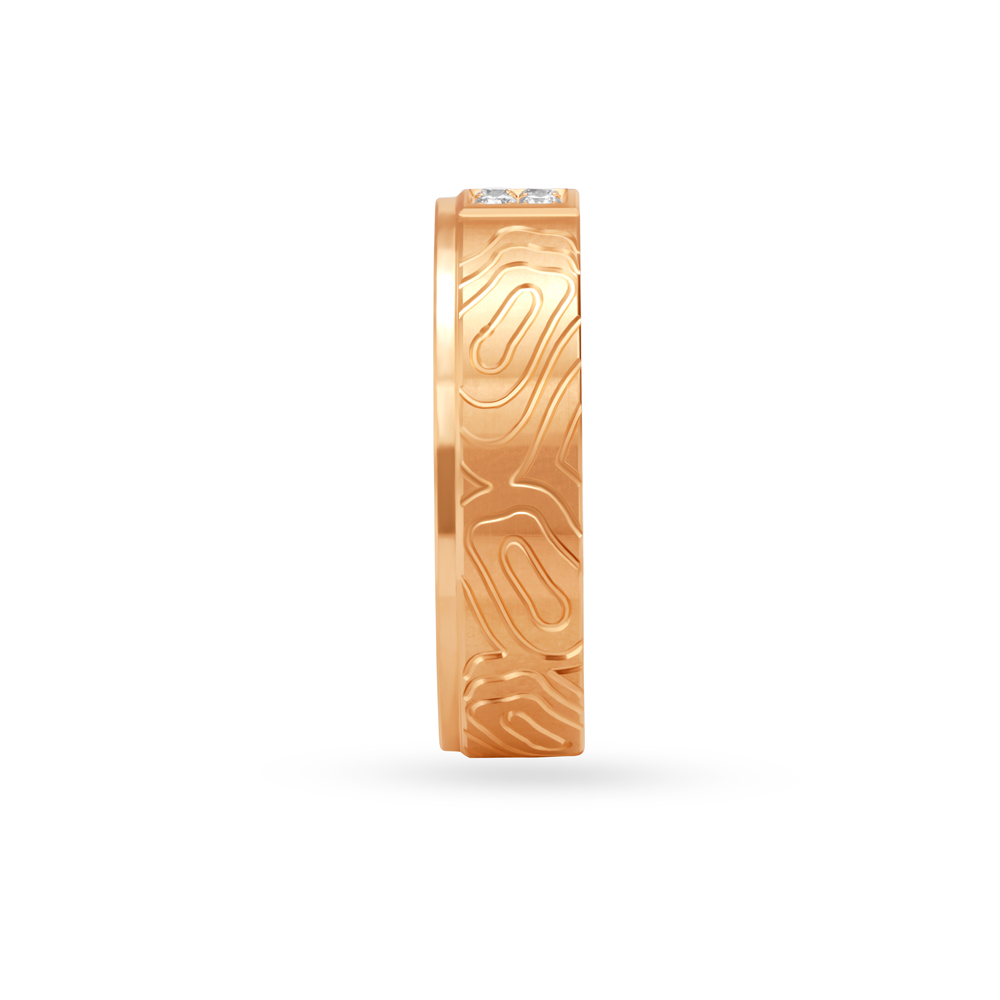 Chic Rose Gold Finger Band,,hi-res image number null
