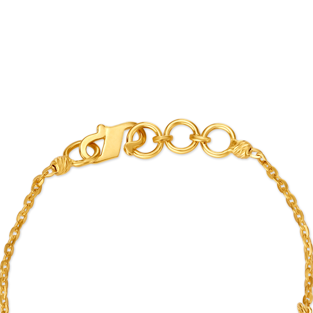 Cute Duck Gold Bracelet For Kids,,hi-res image number null