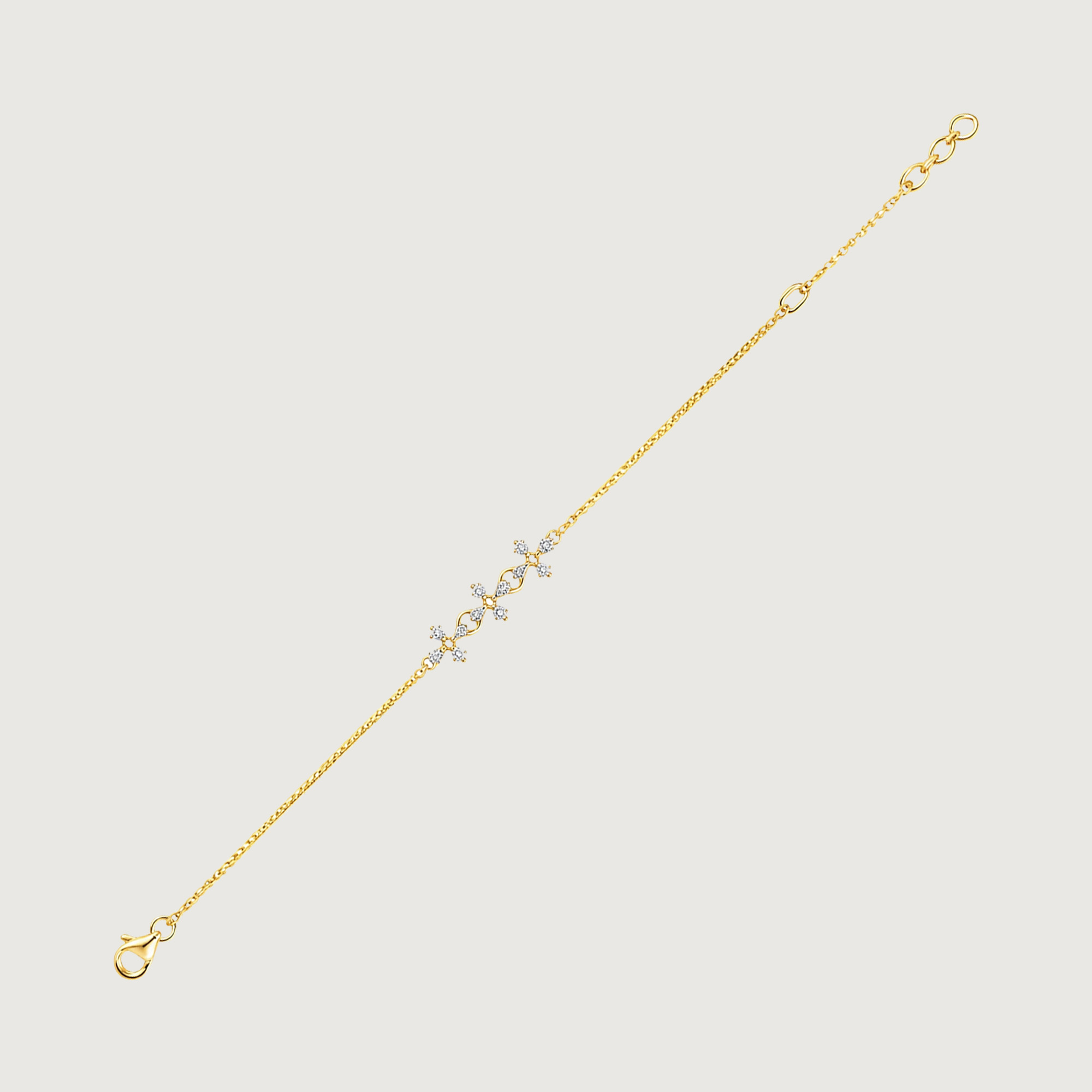 Delicate Bloom Diamond Bracelet,,hi-res image number null