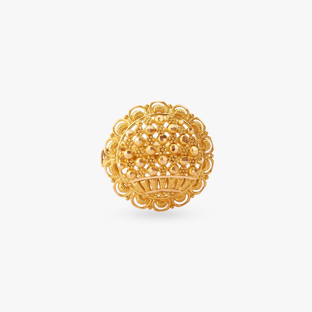 

Imperial Petals Gold Ring