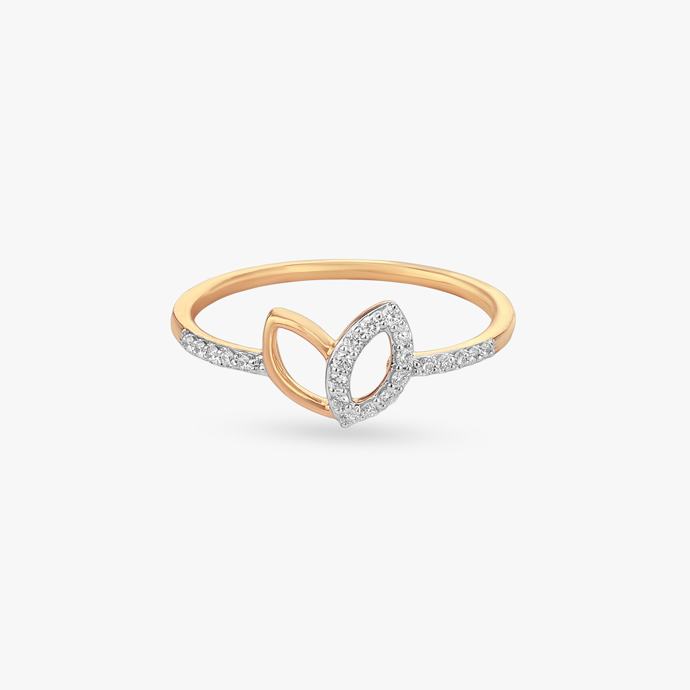 Leaf Embrace Diamond Ring,,hi-res image number null
