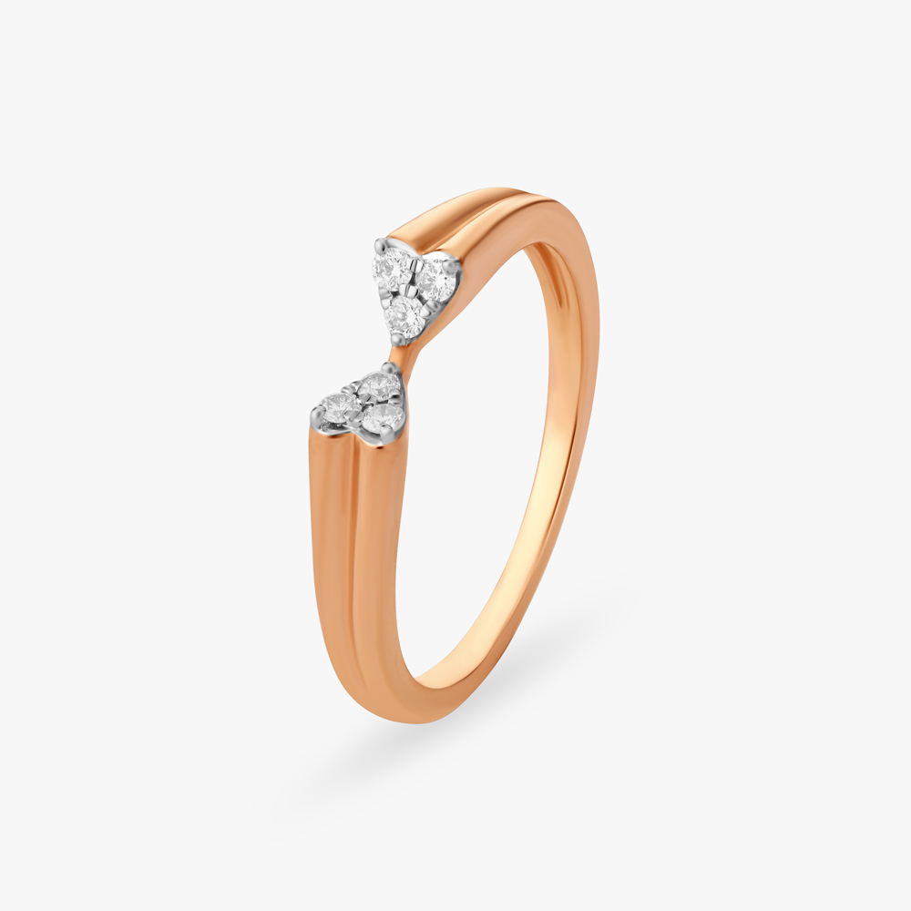 Shimmering Two-head Diamond Ring,,hi-res image number null
