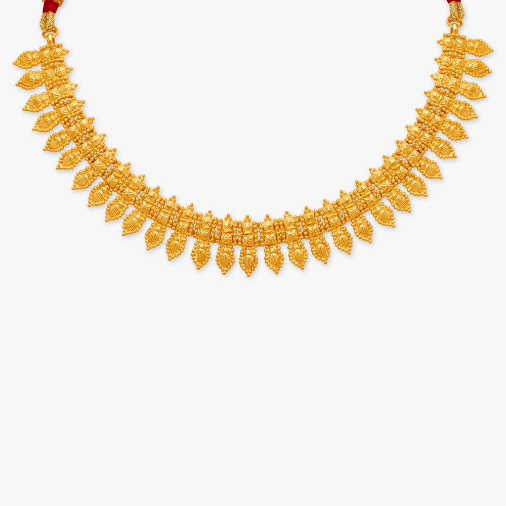 Gold Plated Handcrafted Necklace Set