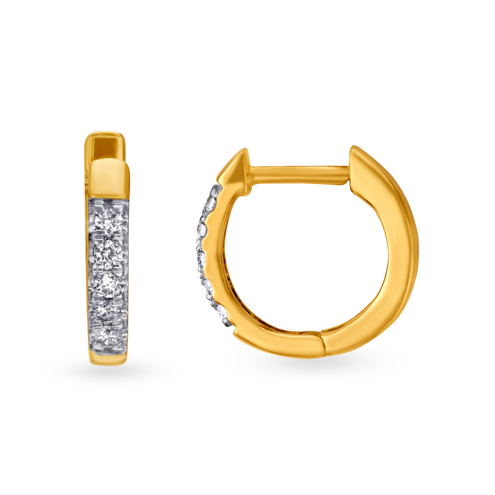 Minimalistic Bali Style Hoop Earrings