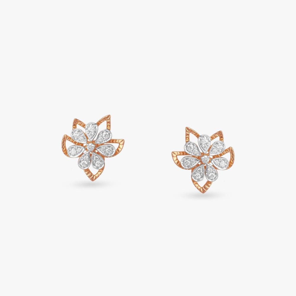 

Sparkling Harmony Diamond Stud Earrings