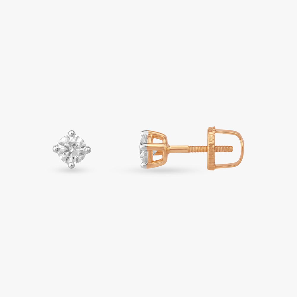 Celeste Solitaire Stud Earrings,,hi-res image number null