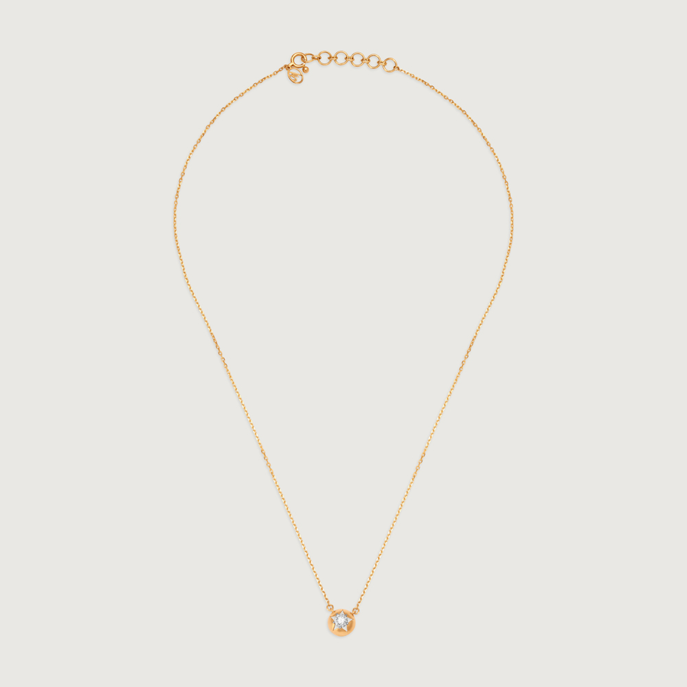 Starry Trails Studded  Diamond 18KT Necklace,,hi-res image number null