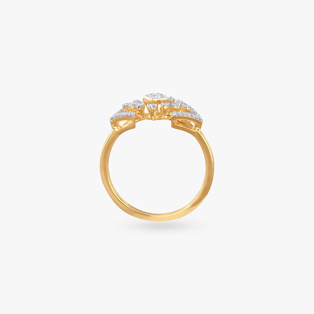 Sunray Bloom Diamond Ring,,hi-res image number null