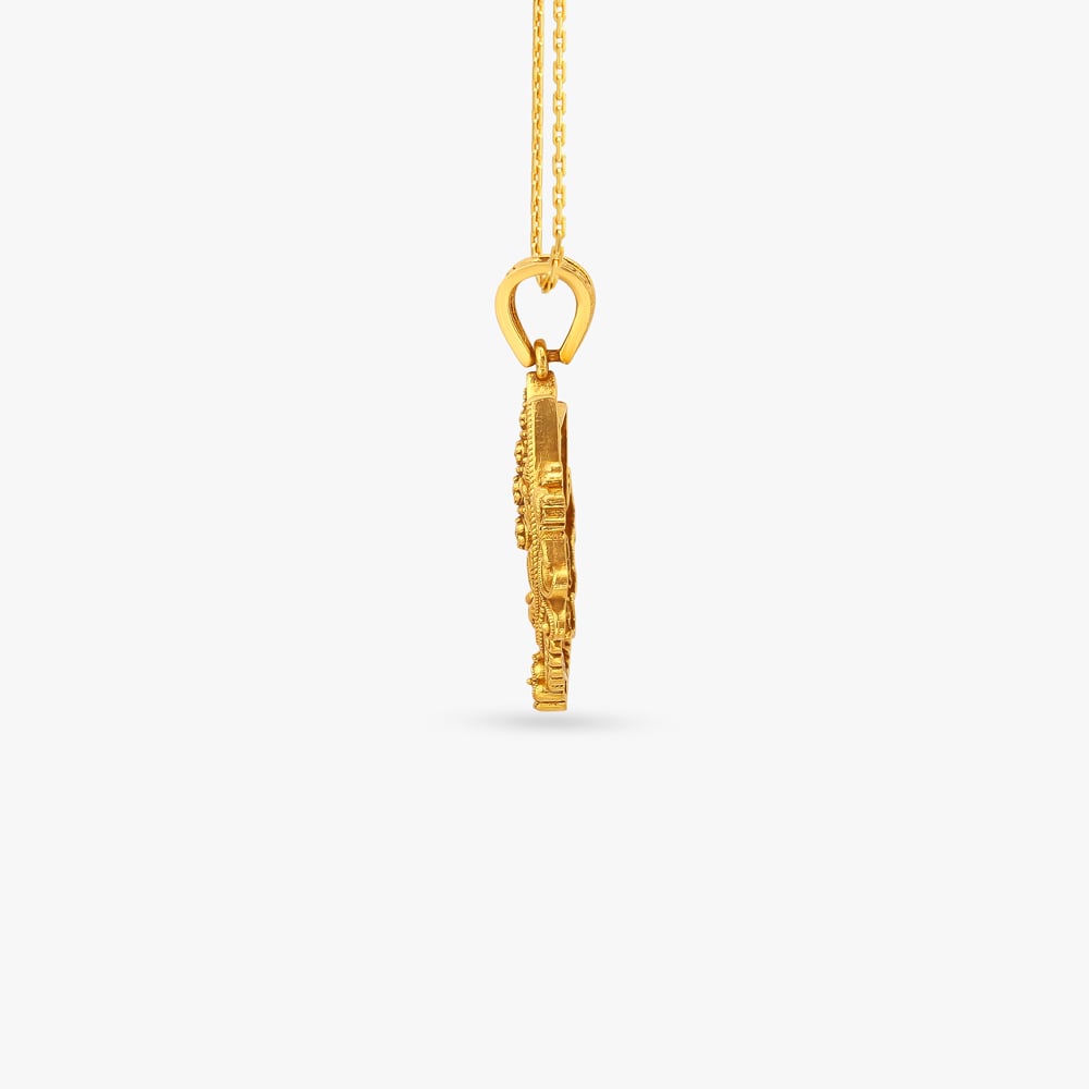 Tirupati Balaji Gold Pendant for Men,,hi-res image number null