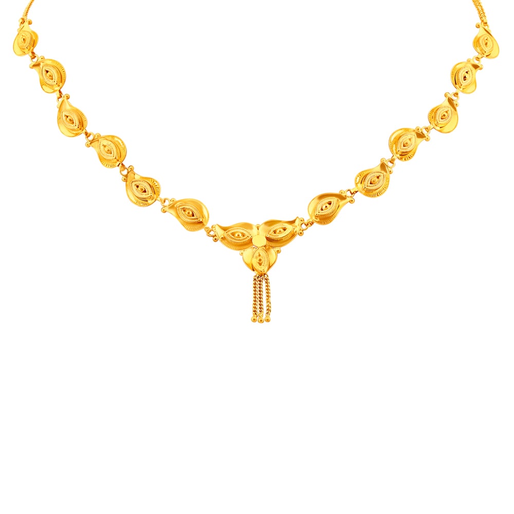 Ravishing Mango Design Necklace Set,,hi-res image number null