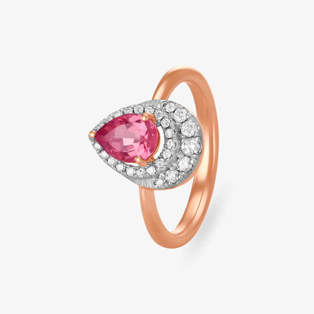 Cherry Blossoms Diamond Ring,,hi-res image number null