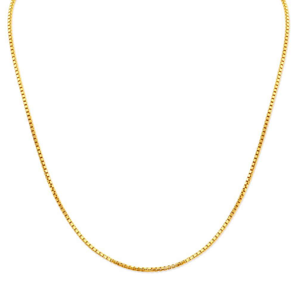 Dainty Glossy Gold Chain,,hi-res image number null