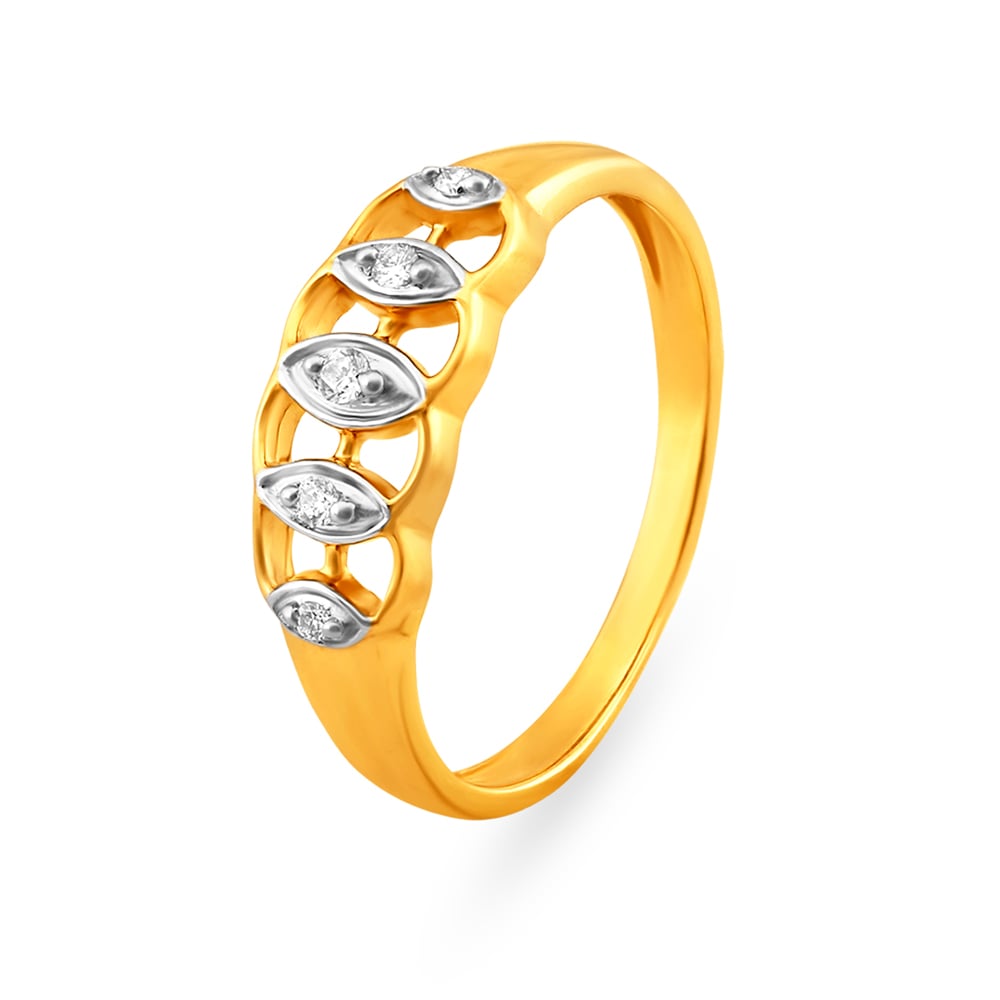 Elegant Sparkling Diamond Finger Ring,,hi-res image number null