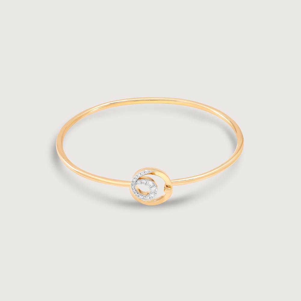 Chic Loop Diamond Bangle,,hi-res image number null