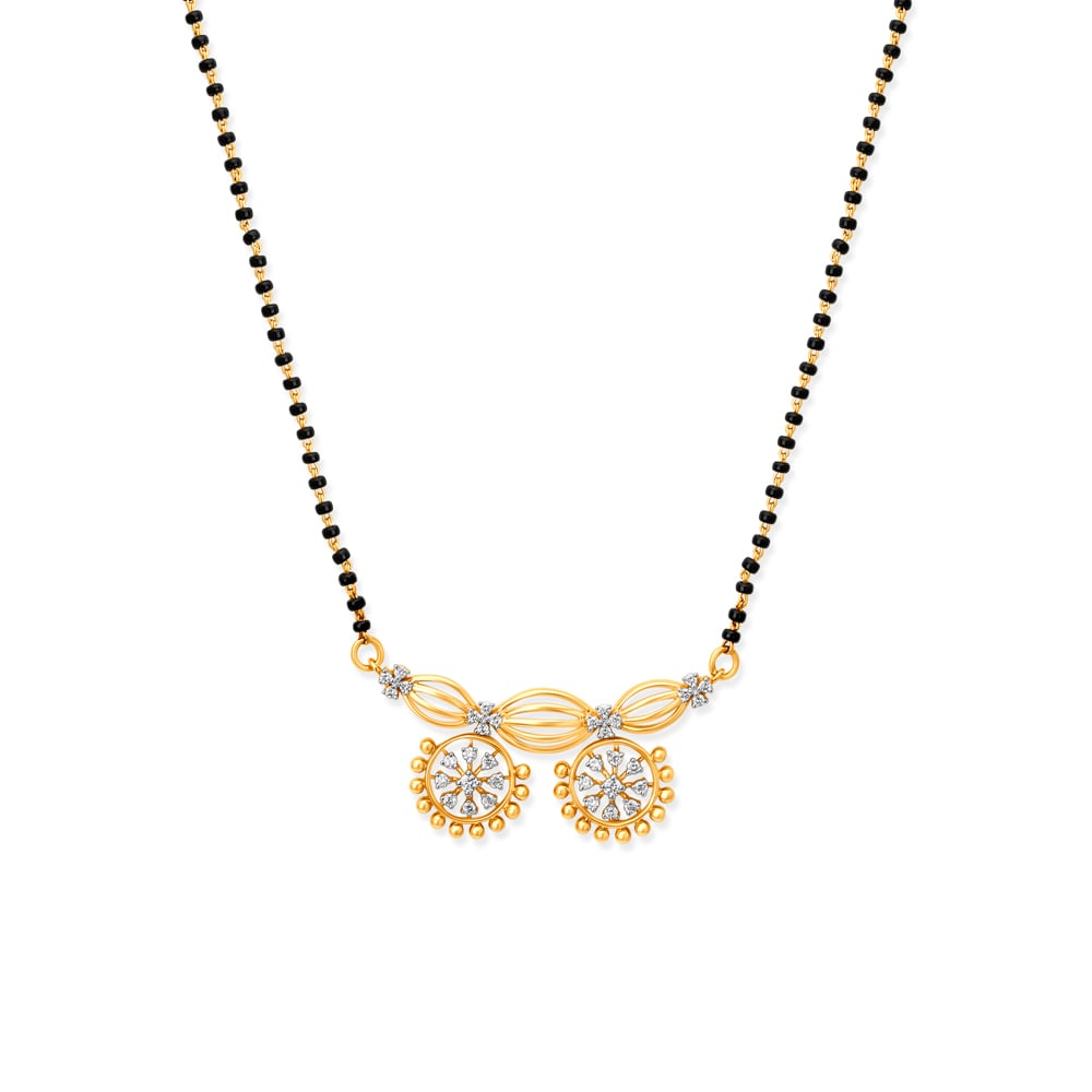 

Starburst Watti Diamond Mangalsutra