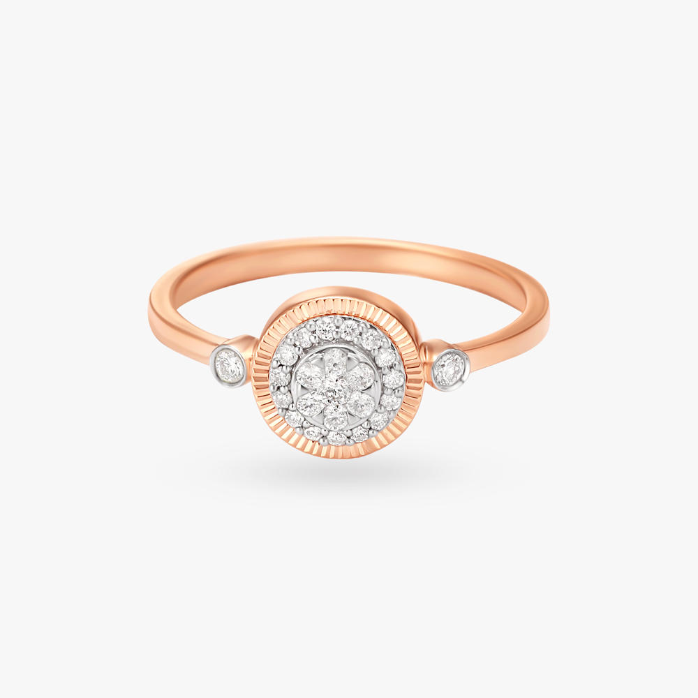 Vintage Elegance Diamond Finger Ring,,hi-res image number null