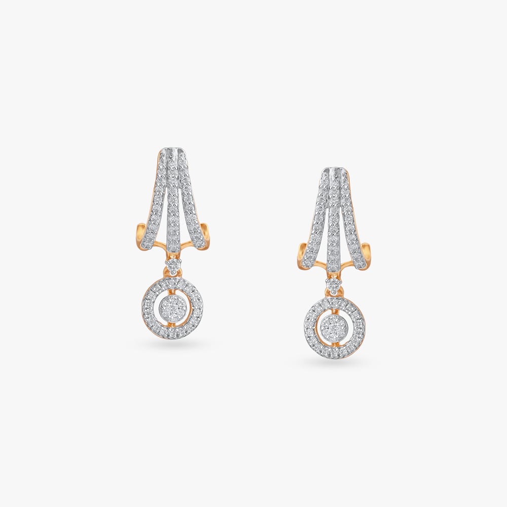 

Pop Spark Diamond Drop Earrings