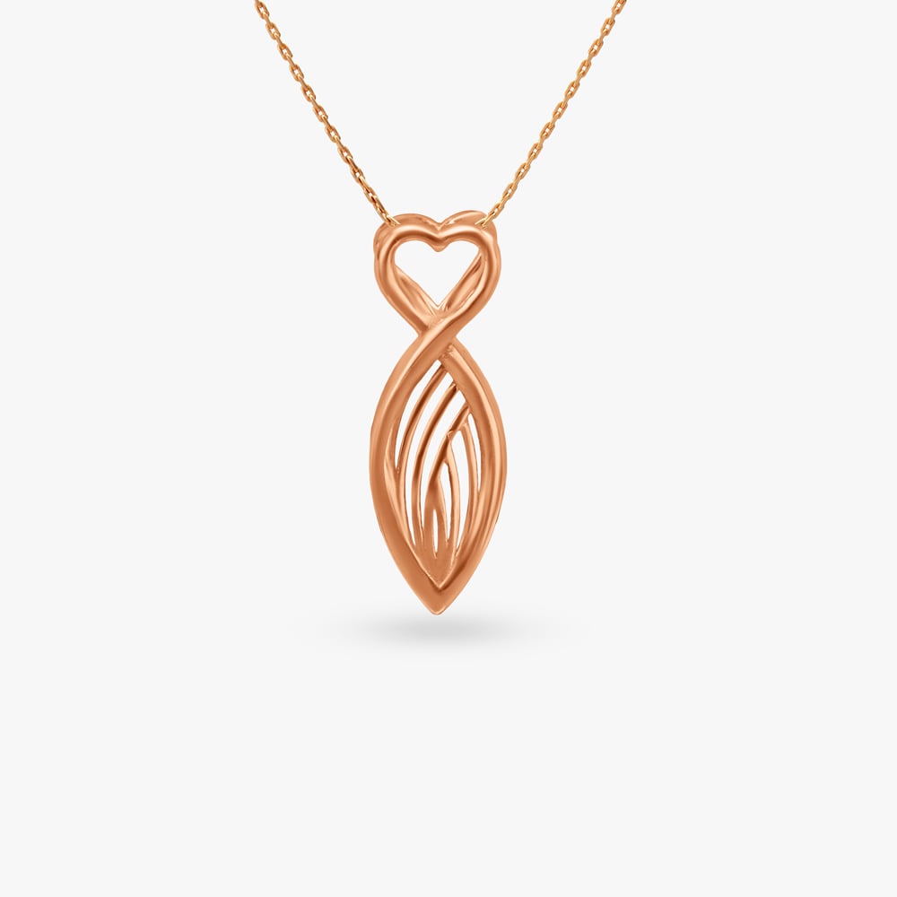 

Timeless Embrace Gold Pendant