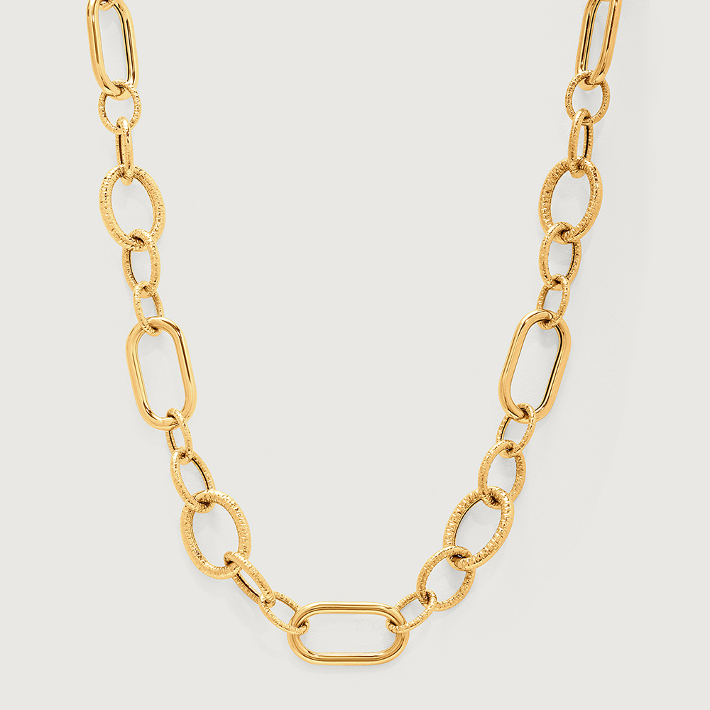 Futurist Links 18KT Gold Chain,,hi-res image number null
