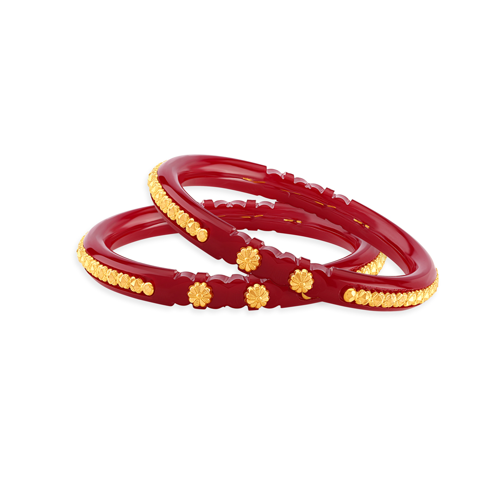 Shree Hari Pola Bangles D.No-SPL1005R (Size-2-4) – Priyadarshini