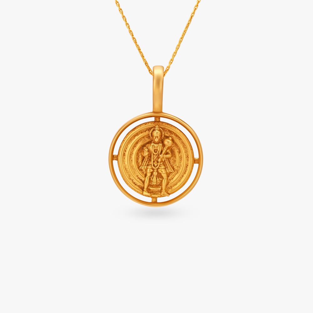 

Elegant Lord Hanuman Pendant