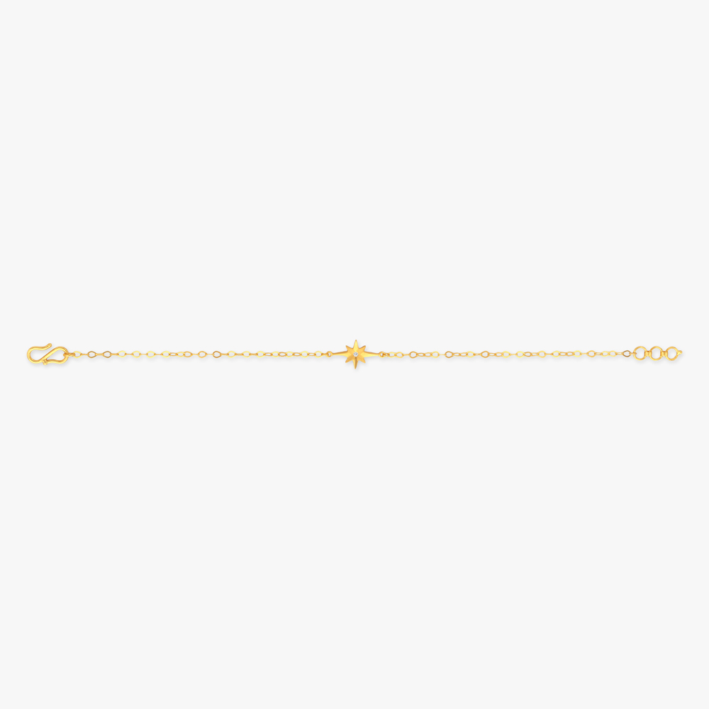 Guiding Star Gold Bracelet,,hi-res image number null