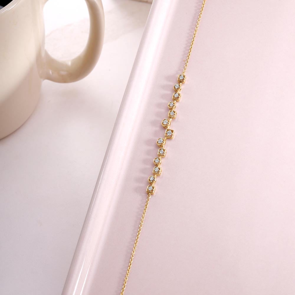 Playful Orbit Diamond Bracelet,,hi-res image number null