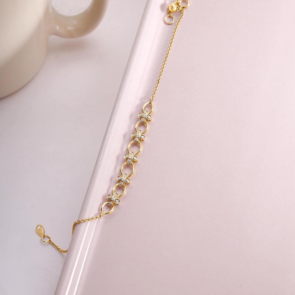 Chic Orbit Diamond Bracelet,,hi-res image number null