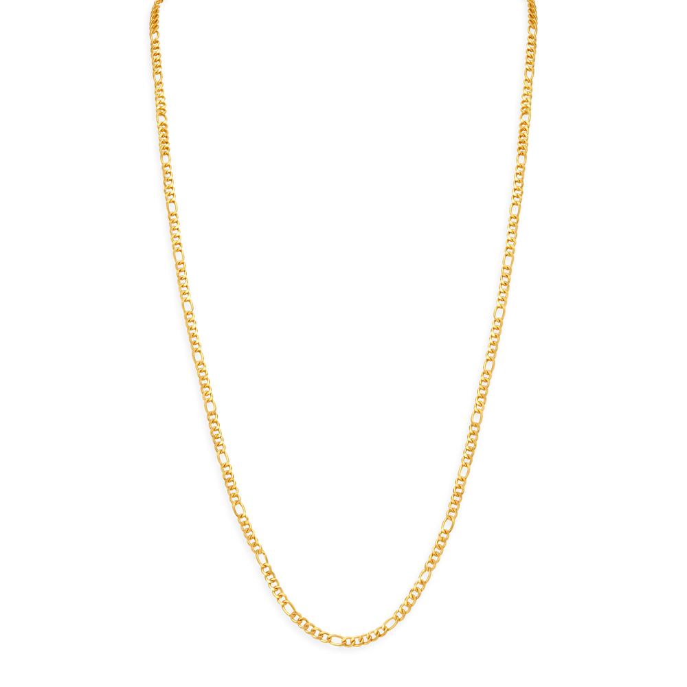 Link Pattern Handmade Gold Chain For Men