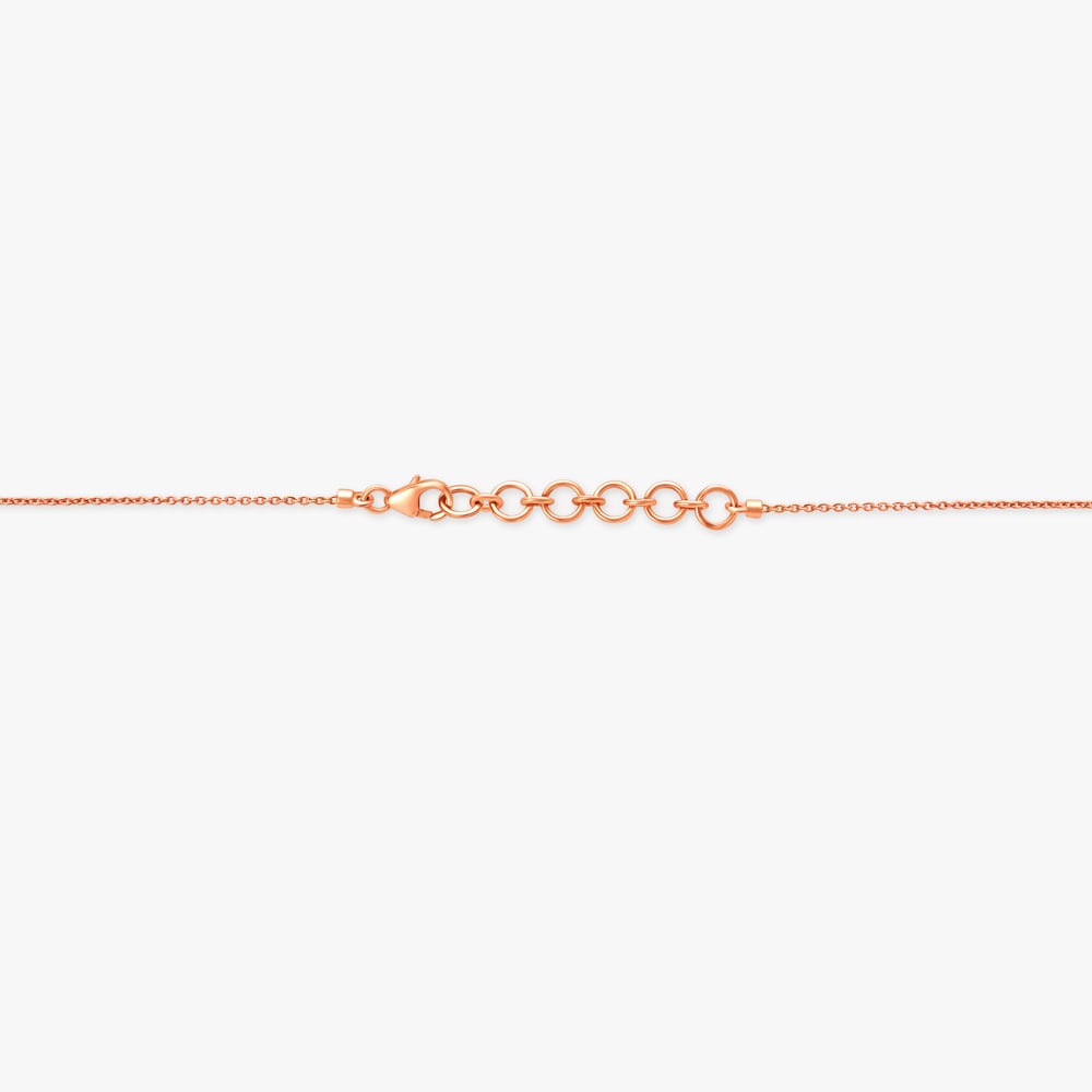 A Pink Drop Diamond Necklace,,hi-res image number null