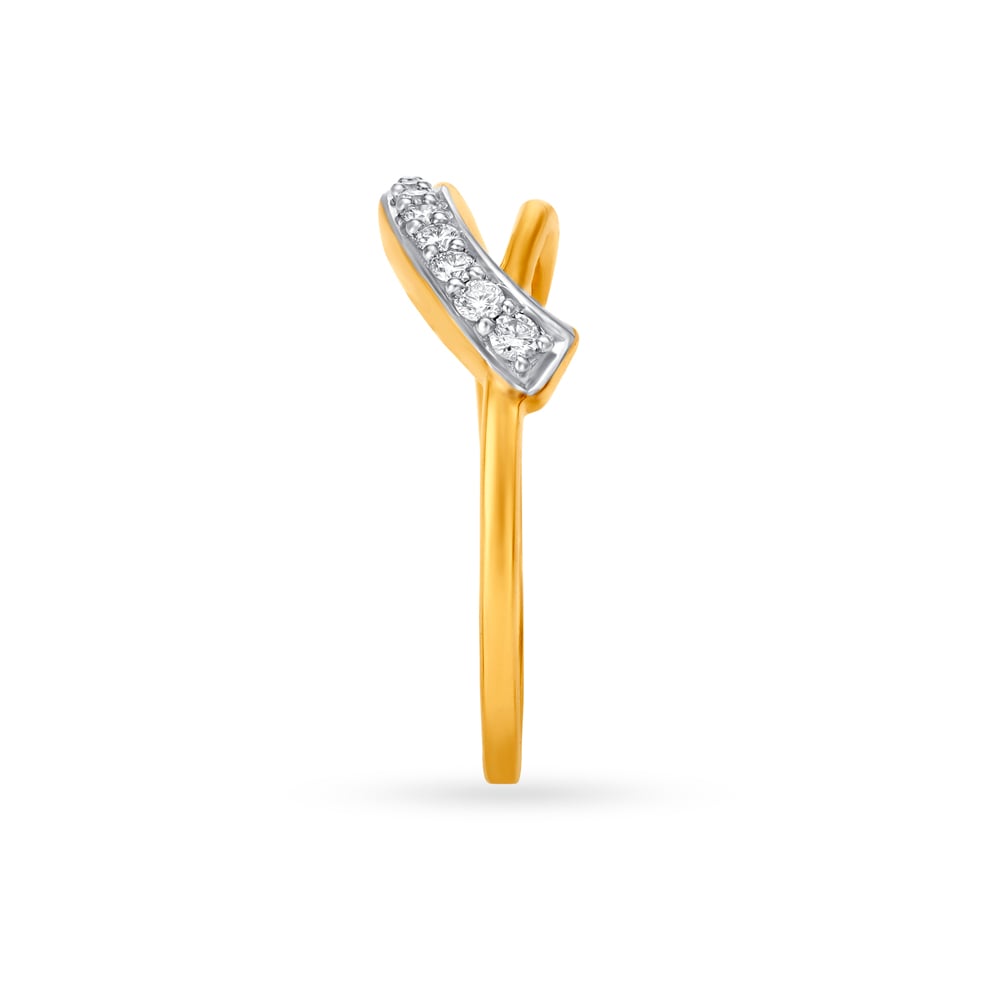 Stylish Diamond Finger Ring,,hi-res image number null