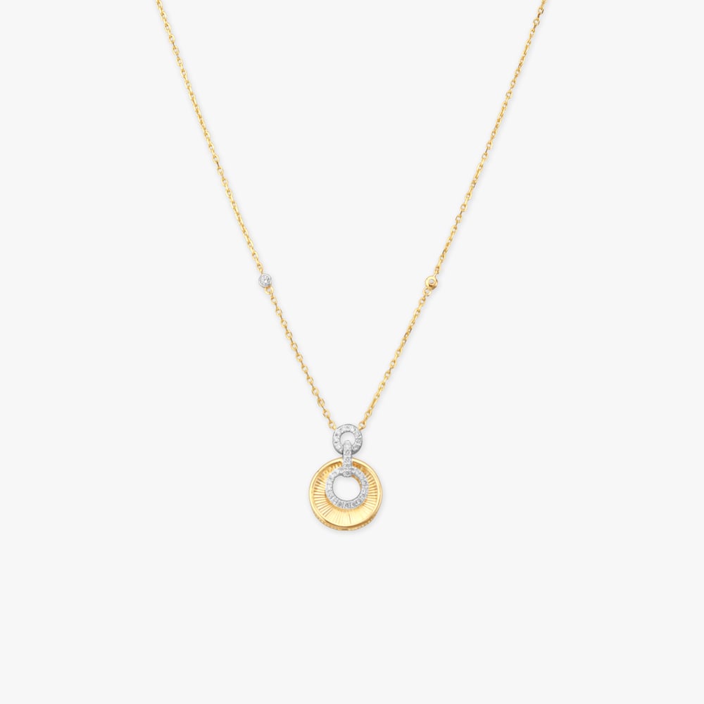 Soft Spectrum Diamond Pendant with Chain,,hi-res image number null