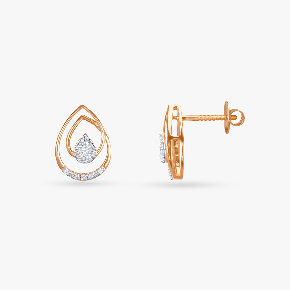 Twilight Teardrop Diamond Pendant and Earrings Set,,hi-res image number null