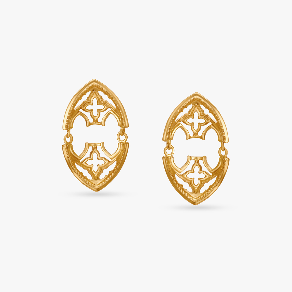 Intricate Stud Earrings,,hi-res image number null
