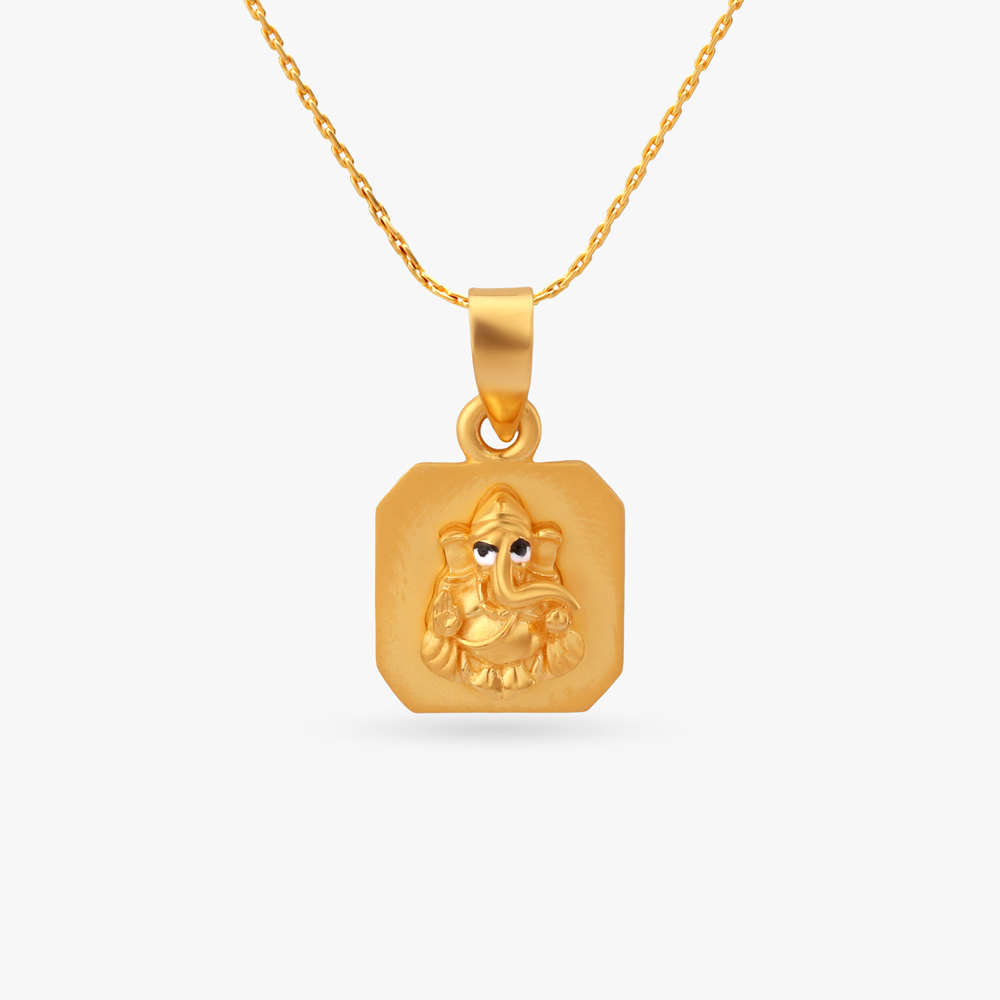

Shree Ganesh Gold Pendant