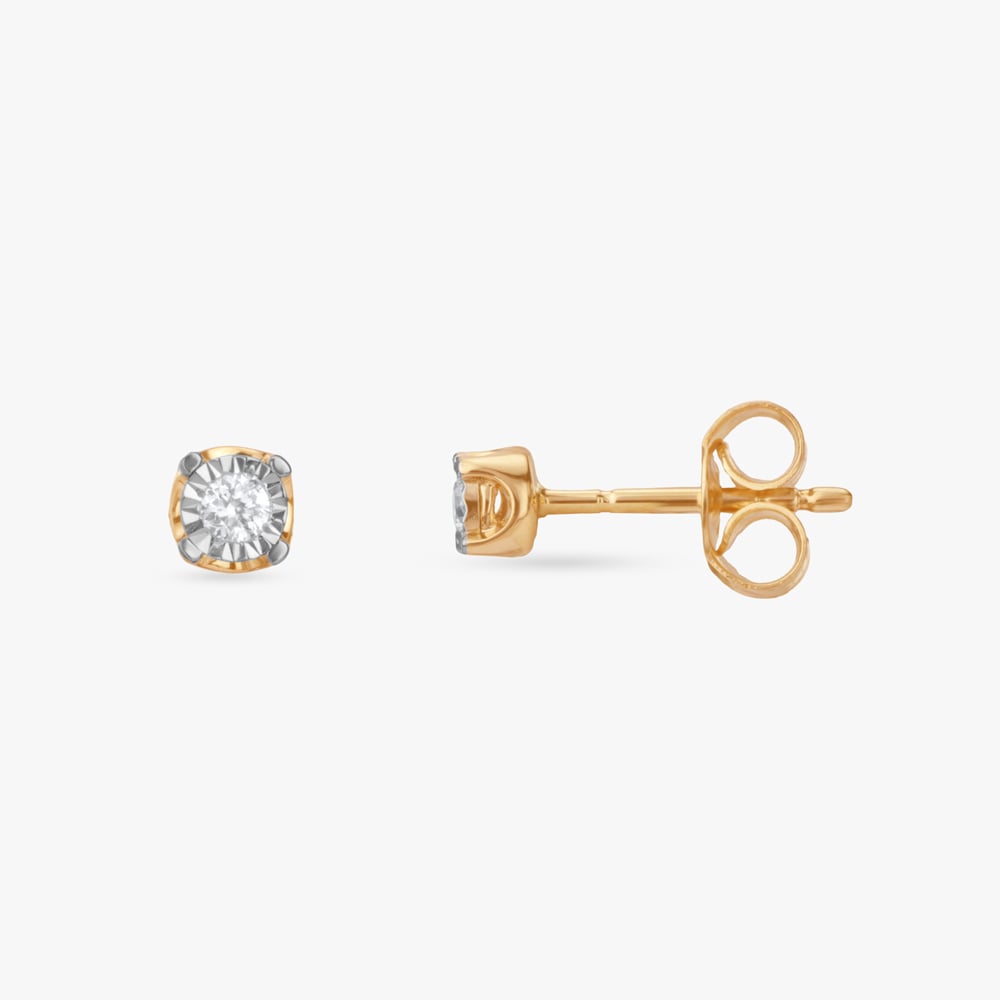 Timeless Gleam Diamond Stud Earrings,,hi-res image number null