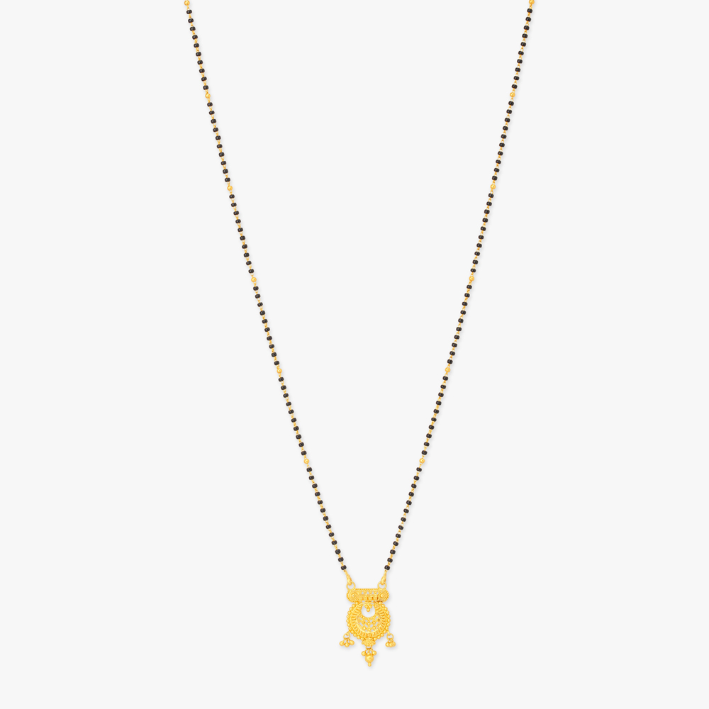 Crescent Openwork Mangalsutra,,hi-res image number null