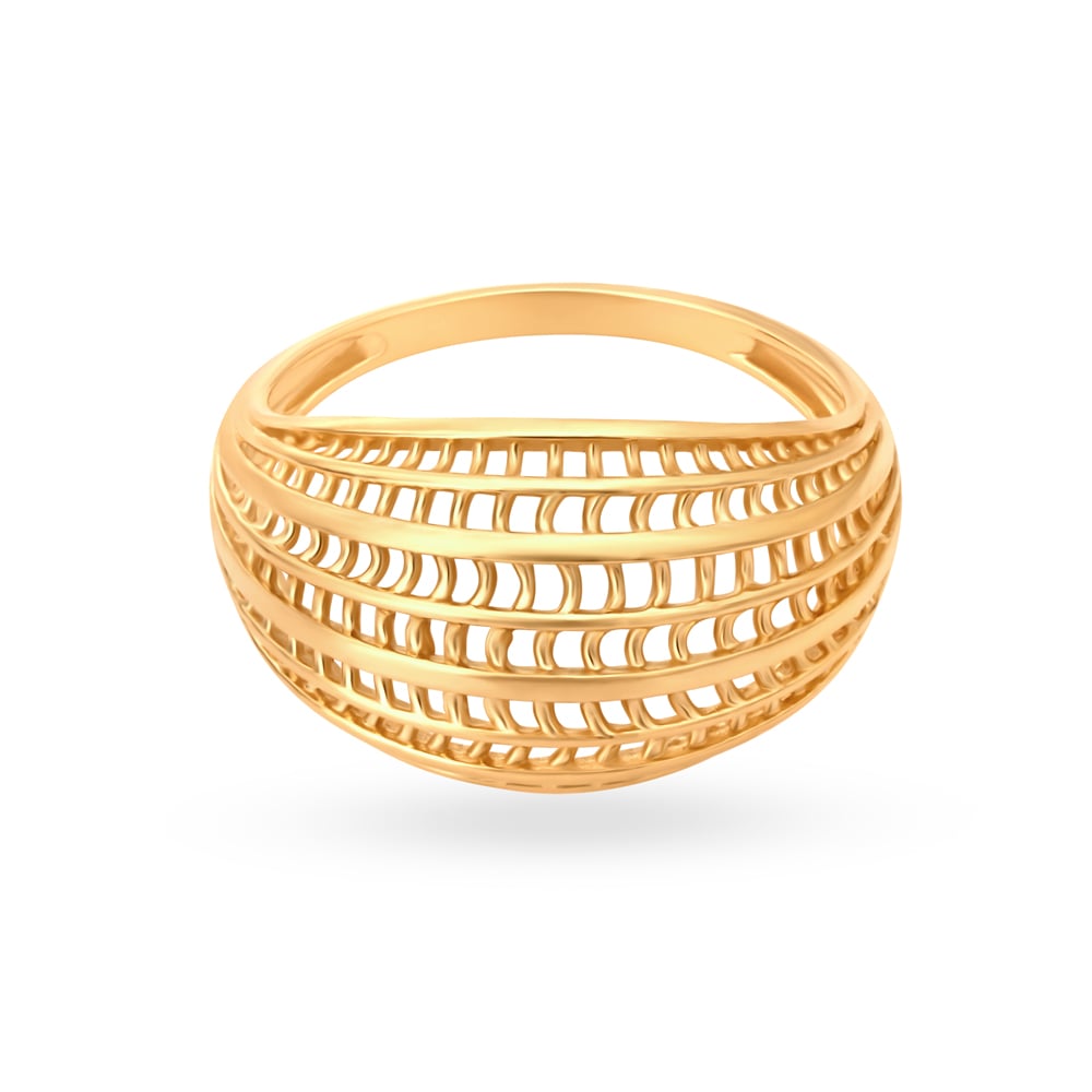 Stately Gold Ring,,hi-res image number null