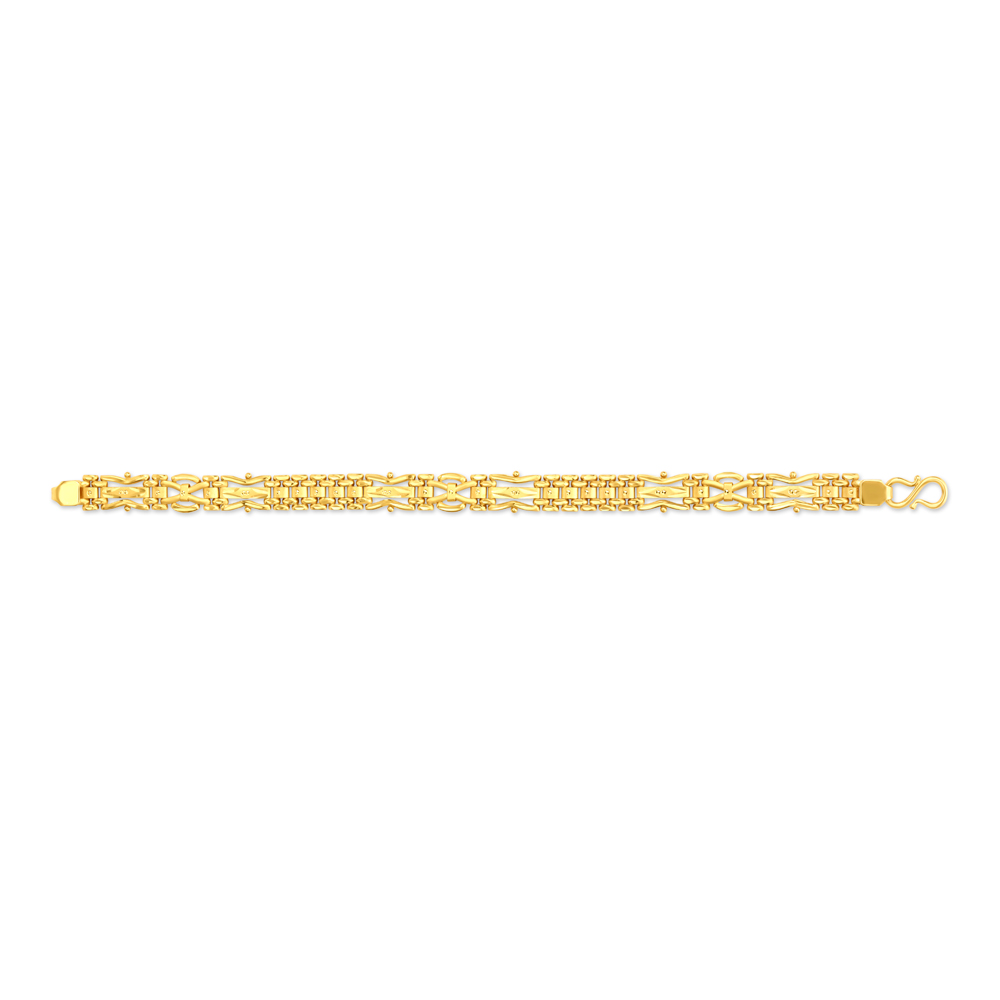 Exquisite Gold Bracelet for Men,,hi-res image number null