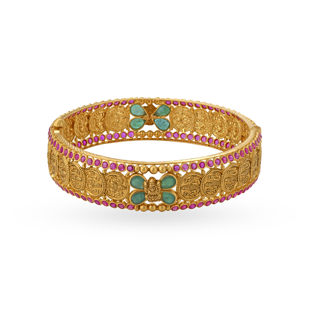 Bracelet  Ruby Emerald  Gujjadi Swarna Jewellers