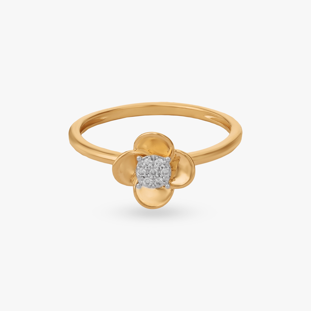 Blooming Petal Diamond Ring,,hi-res image number null