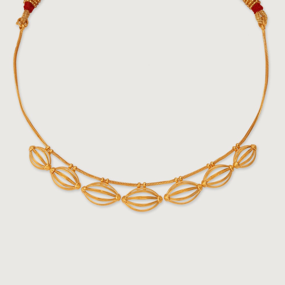 Naga Talisman 22KT Gold Necklace,,hi-res image number null