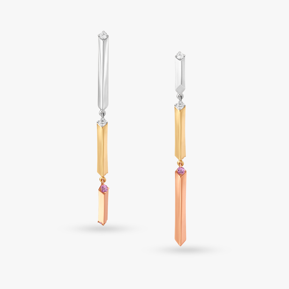 A-symmetric Affair Drop Earrings,,hi-res image number null